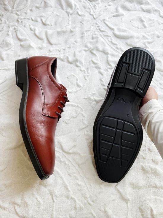Ecco Cognac Metropole Milan Derby Size 11 - 11.5 New main image 10
